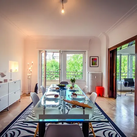 Wonderfull & Spacious Flat In Quartier De L'orangerie 公寓